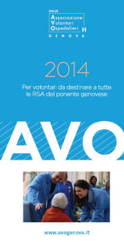 Corso di Formazione per Volontari AVO 2014