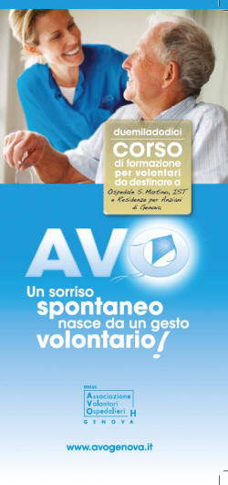 Corso di Formazione per RSA e Ospedale San Martino